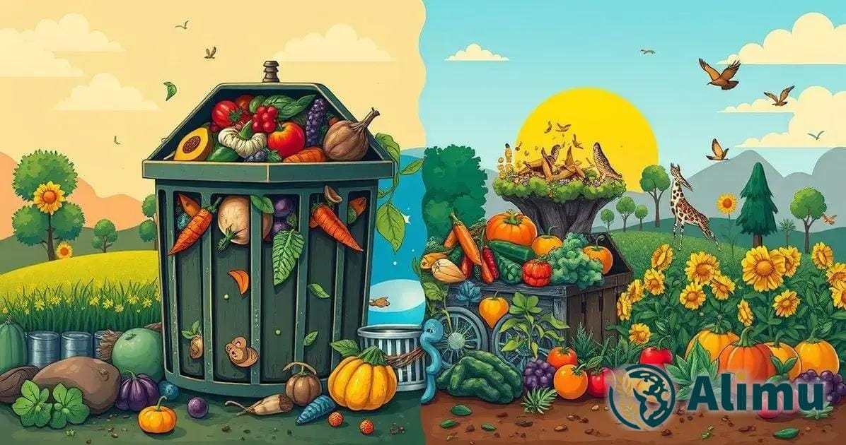5 ações práticas para reduzir o desperdício alimentar e proteger o clima