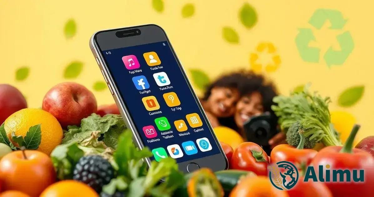 5 aplicativos essenciais para promover a doação de alimentos e sustentabilidade