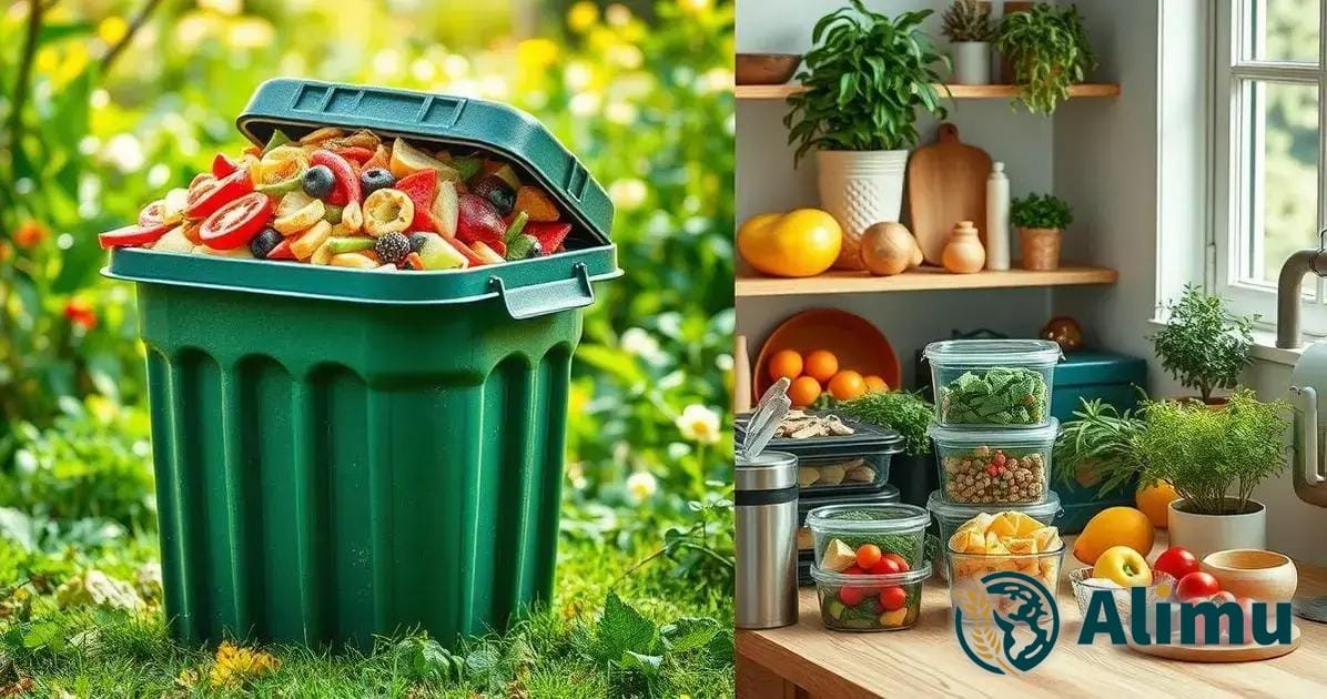 5 maneiras práticas de reduzir o desperdício alimentar em casa