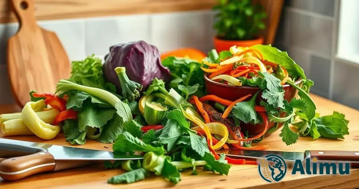 Como reaproveitar cascas, talos e folhas na cozinha: 5 dicas