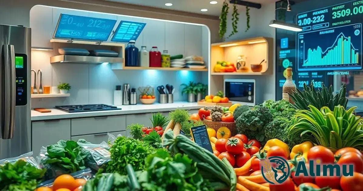Inovações tecnológicas para redução do desperdício alimentar