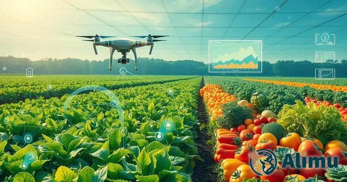 Tecnologia no monitoramento e rastreabilidade dos alimentos