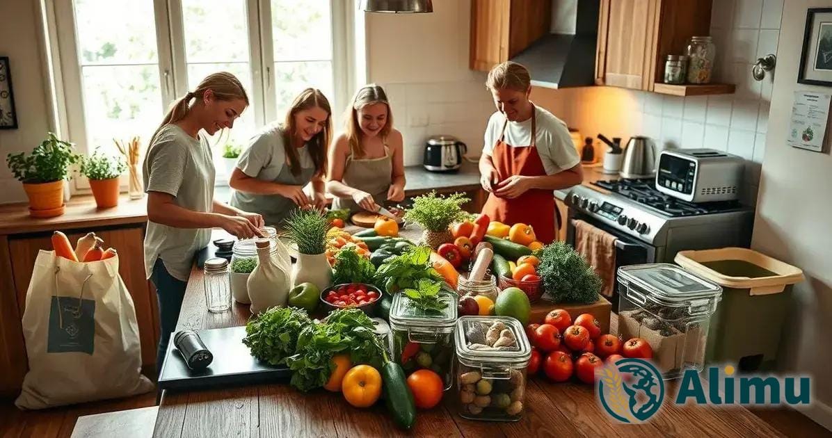 5 hábitos simples para uma alimentação sustentável no cotidiano