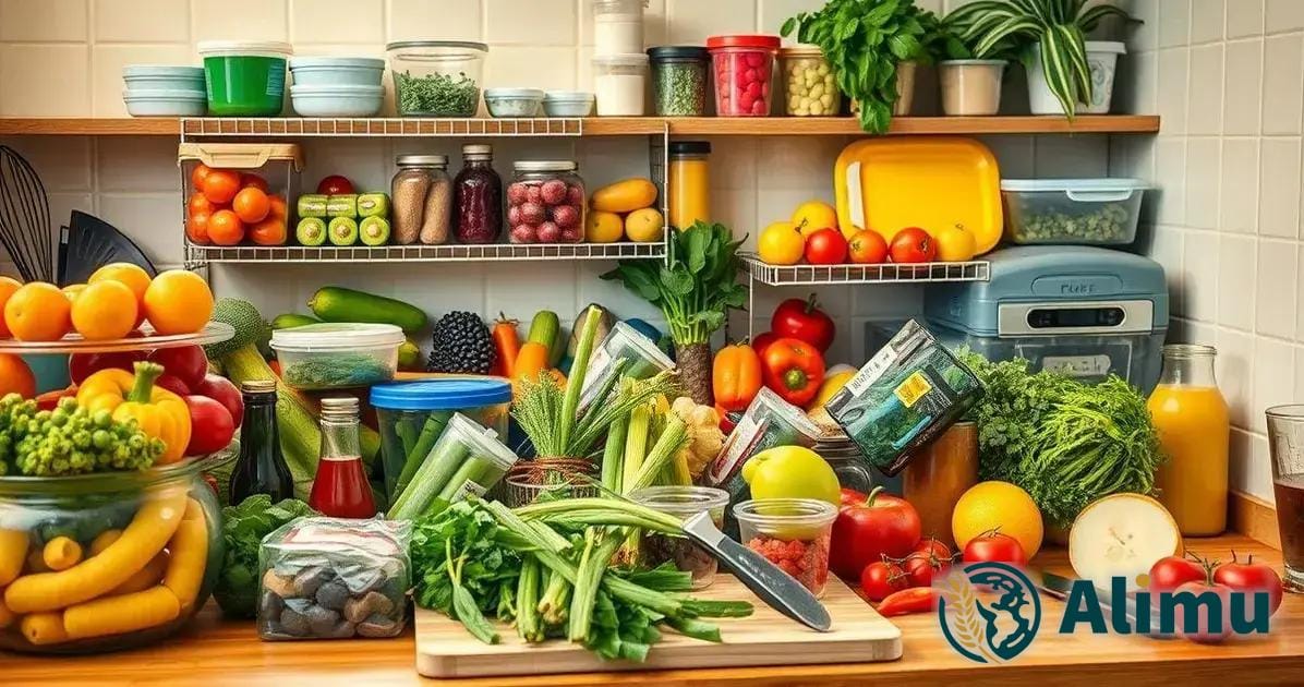 Como identificar e armazenar corretamente alimentos próximos do vencimento