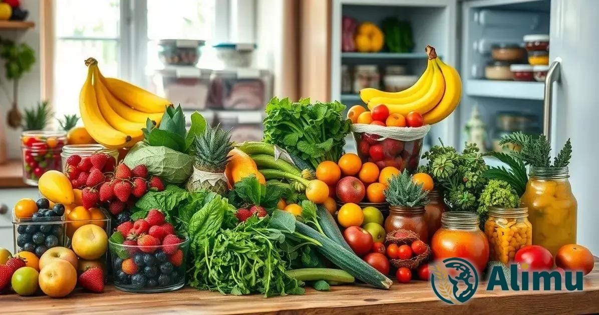 Dicas para armazenar alimentos corretamente e prolongar sua vida útil