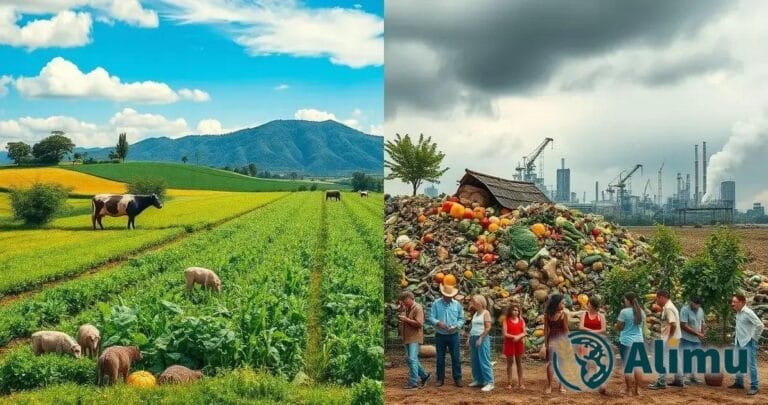 O elo entre desperdício de alimentos e mudanças climáticas